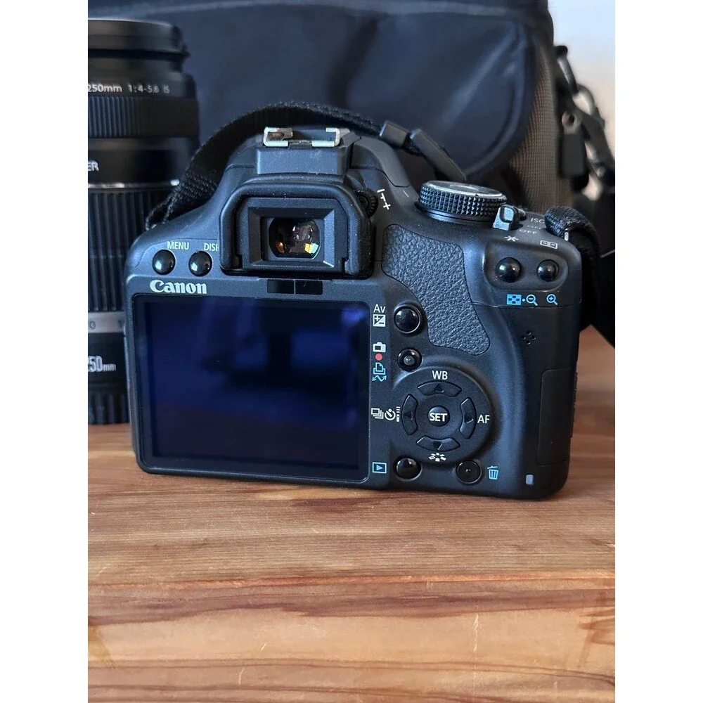 Canon EOS Rebel T1i Bundle – 2 Lenses + Extras